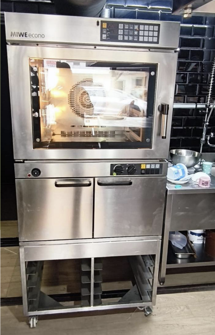 Cuptor MIWE Econo 6 tavi reconditionat cu dospitor Suceava Eurocas Utilaje
